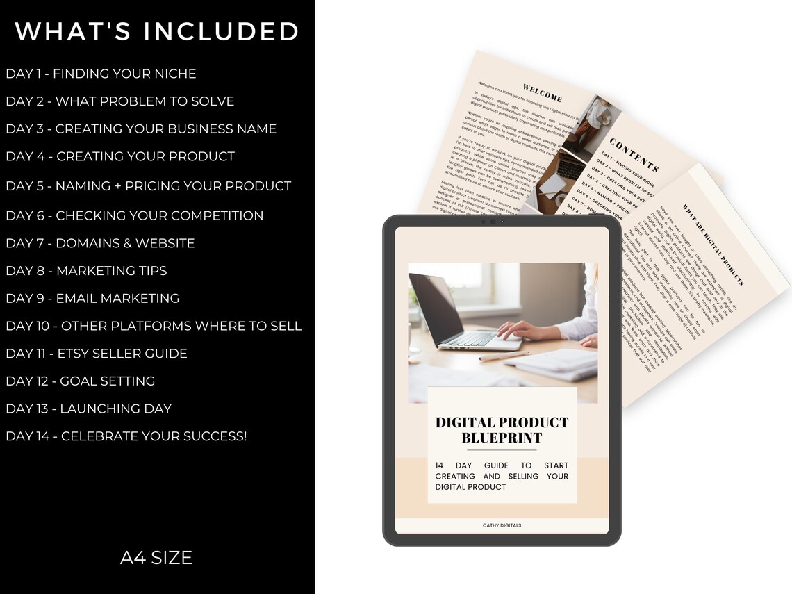 Digital Products Guide PLR Ebook Digital Product Blueprint Dfy Digital ...