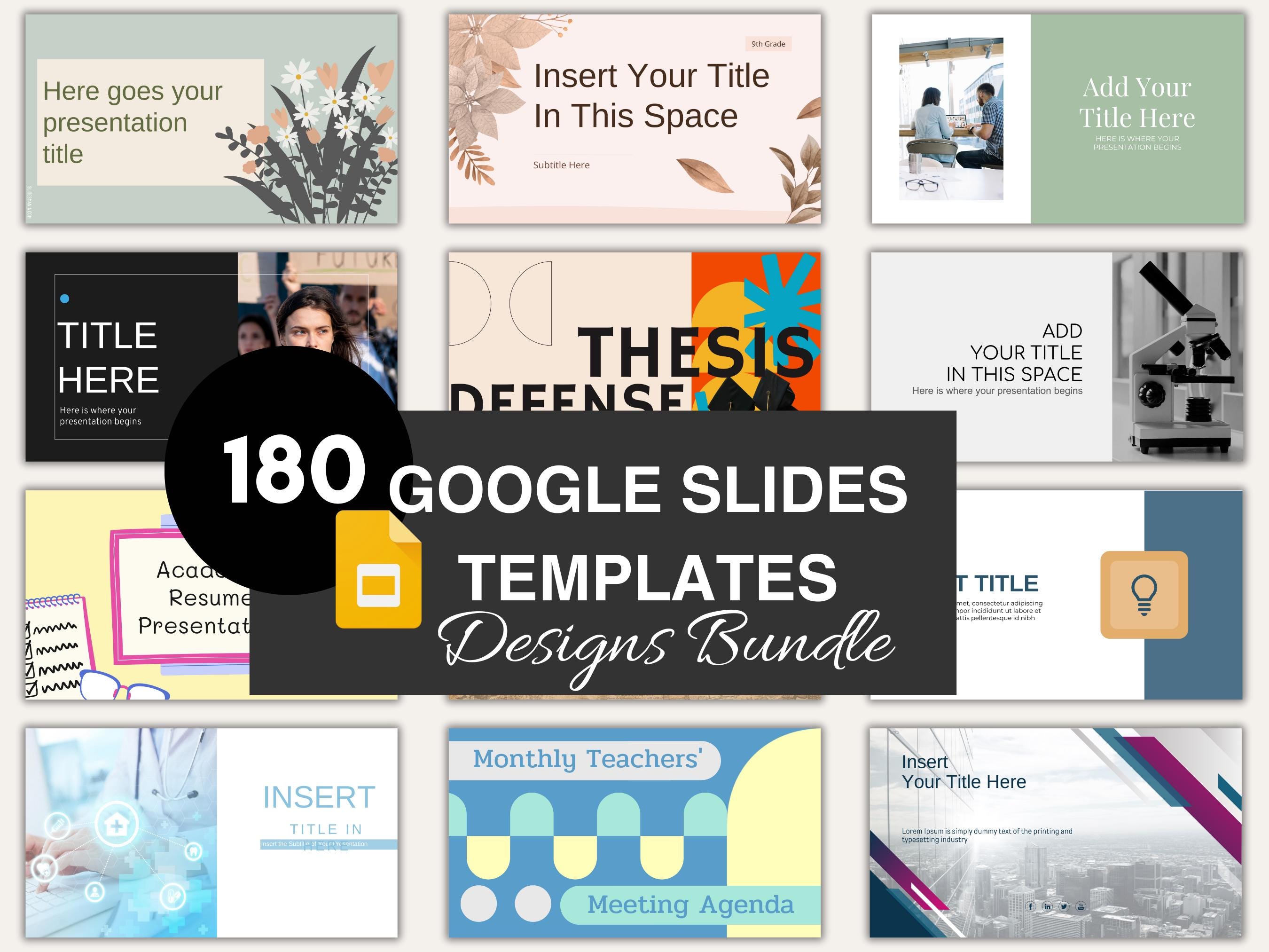 Modèle de diapositives Google Modèle de présentation PowerPoint Présentation minimale de Google Slides pour le webinaire Modèle de diapositives de présentation moderne