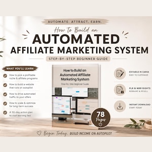 Affiliate Marketing Guide Master Resell Rights MRR PLR Affiliate Marketing Course to Resell DFY Marketing Ebook