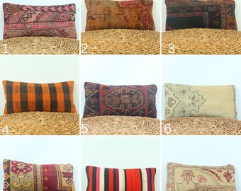 Unique Throw Pillow Covers , 8x16 Pillow Case , Home Decor Pillows , Boho Pillow Cushion Case , Livingroom-Outdoor Decorative Pillows