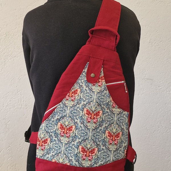 Handmade sling bag / crossbody