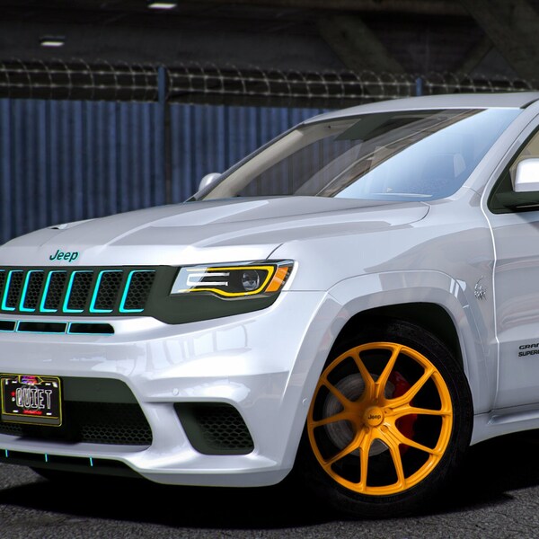 Jeep Grand Cherokee Trackhawk LED with NOS | Stars In The Ceiling | FiveM | Grand Theft Auto 5 | Optimized | Mod | High Quality
