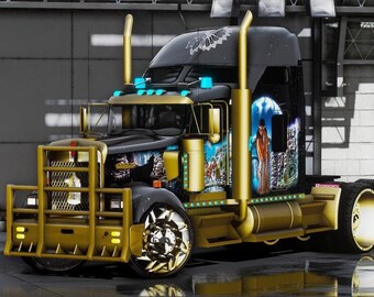 Semi Forigato Kenworth | FiveM | Grand Theft Auto 5 | Optimisé | Mod | Haute qualité