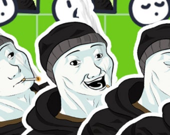 Wojak PNGTuber, Doomer VTuber - Hand, keyboard, mouse assemblies included