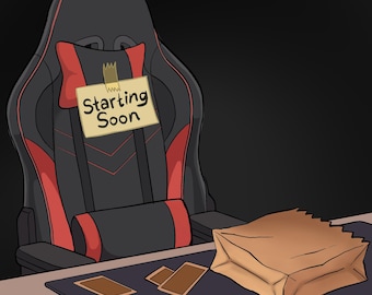 Custom 3 Pack Starting Soon BRB Ending Overlay Design | Twitch Kick YouTube | Personalized Live Broadcast Visual Package