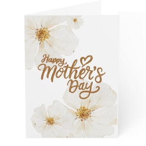 Tarjeta imprimible para el Día de la Madre / Tarjeta colorida / Tarjeta linda para la Madre / Regalo de Pascua con flores / PDF, JPG, descarga digital