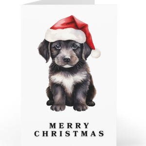 Tarjeta navideña imprimible / tarjeta colorida / linda tarjeta navideña / regalo navideño / PNG, JPG, descarga digital de saludo navideño en blanco