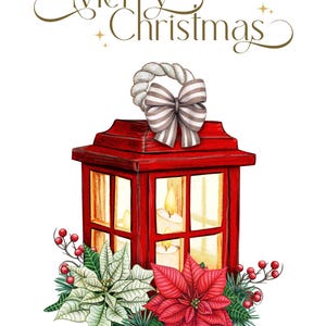 Carte de Noël imprimable | carte colorée | jolie carte de Noël | Cadeau de Noël | Message d'accueil de vacances vierges PNG, JPG à téléchargement numérique
