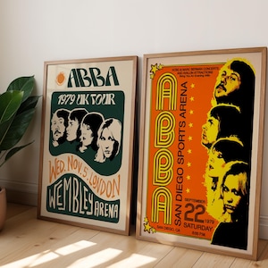 Abba 1979 Tour - Etsy