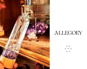 Allegory Crystal Infusion water bottle - with optional Gem packs