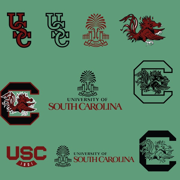 Carolina svg bundle, caroline city svg, usc svg, carolina state svg, south carolina, usc tree, north carolina, college design, tshirt