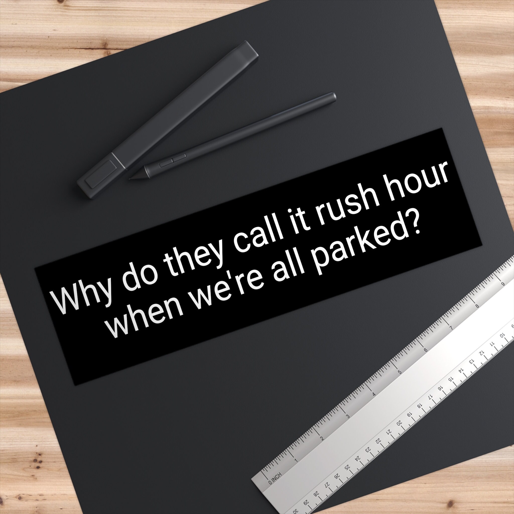 Funny Question Bumper Stickers ADHD Thought Provoking Joke - Etsy