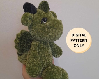 Dragon Crochet Pattern Amigurumi PDF Download