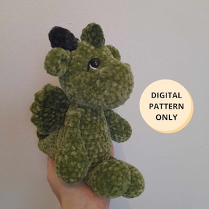 Dragon Crochet Pattern Amigurumi PDF Download