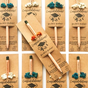 Matite personalizzate per la laurea, regalo per la cerimonia di laurea, regalo per la laurea, bomboniere di ringraziamento per la laurea, ricordi di laurea