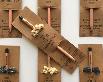 Personalized recyclable Corporate Pencil Gift, Business sustainable giveaways, Gift For Clients, Promotional items for Business, Pencil Gift