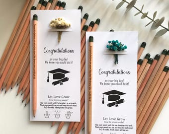 Personalized Graduation Pencils, Graduation Students Gifts, Class of 2025 Pencil Favors, Bulk Graduation Gifts for 2025, Grad Gifts