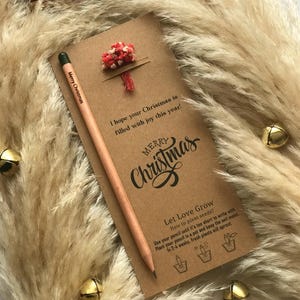 Christmas Seed Pencil Gifts: Personalized Xmas Pencils