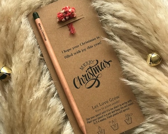 Christmas Seed Pencil Gifts: Personalized Xmas Pencils