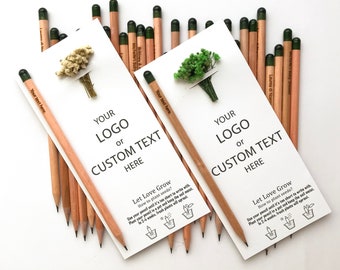 Corporate Event Gifts For Employees, Company Logo Gifts for Clients, Realtor Gifts, Bulk Gifts For Employees, Engraved Pencils