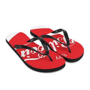 Enjoy Bitcoin Flip-Flops BTC Crypto Summer holiday footwear