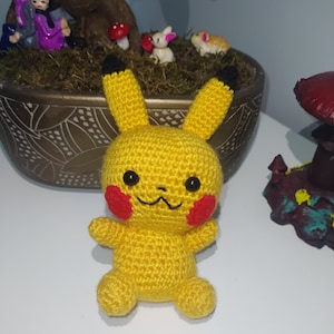 Pikachu Amigurumi Crochet Pattern: Easy Tutorial (PDF)
