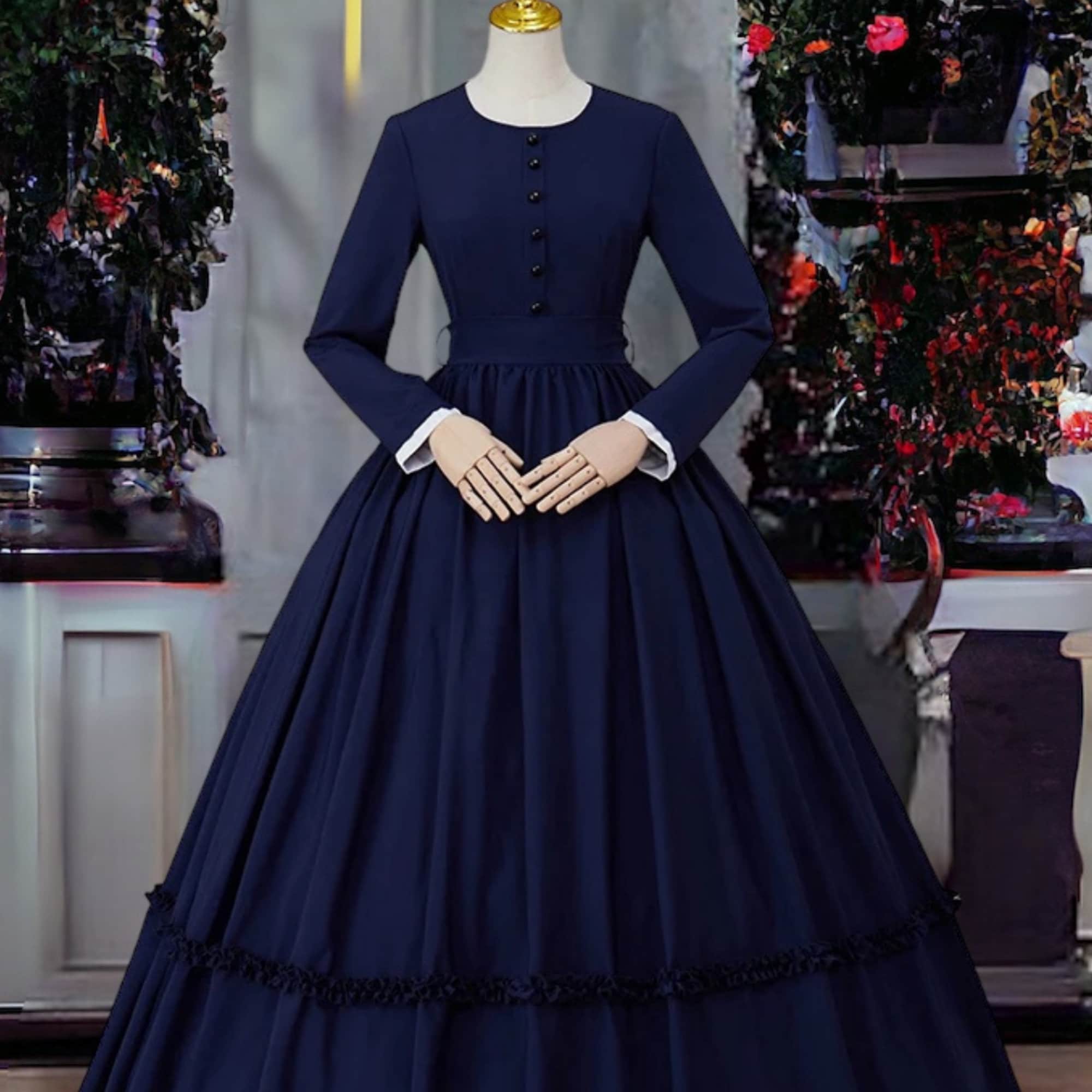 1800s Dress Costume 