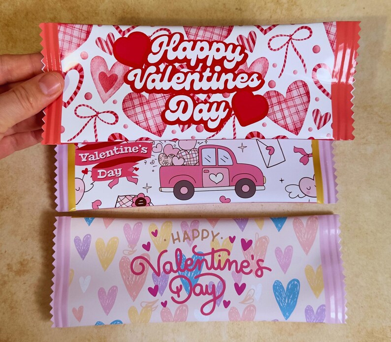 Valentine’s Day Chocolate Bar,chocolate Wrapper, Gift Chocolate ...