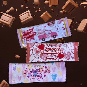 Valentine’s Day Chocolate Bar,Chocolate Wrapper, Gift chocolate Valentine’s Day,Valentine chocolate,Candy Bar wrapper,Candy Wrapper