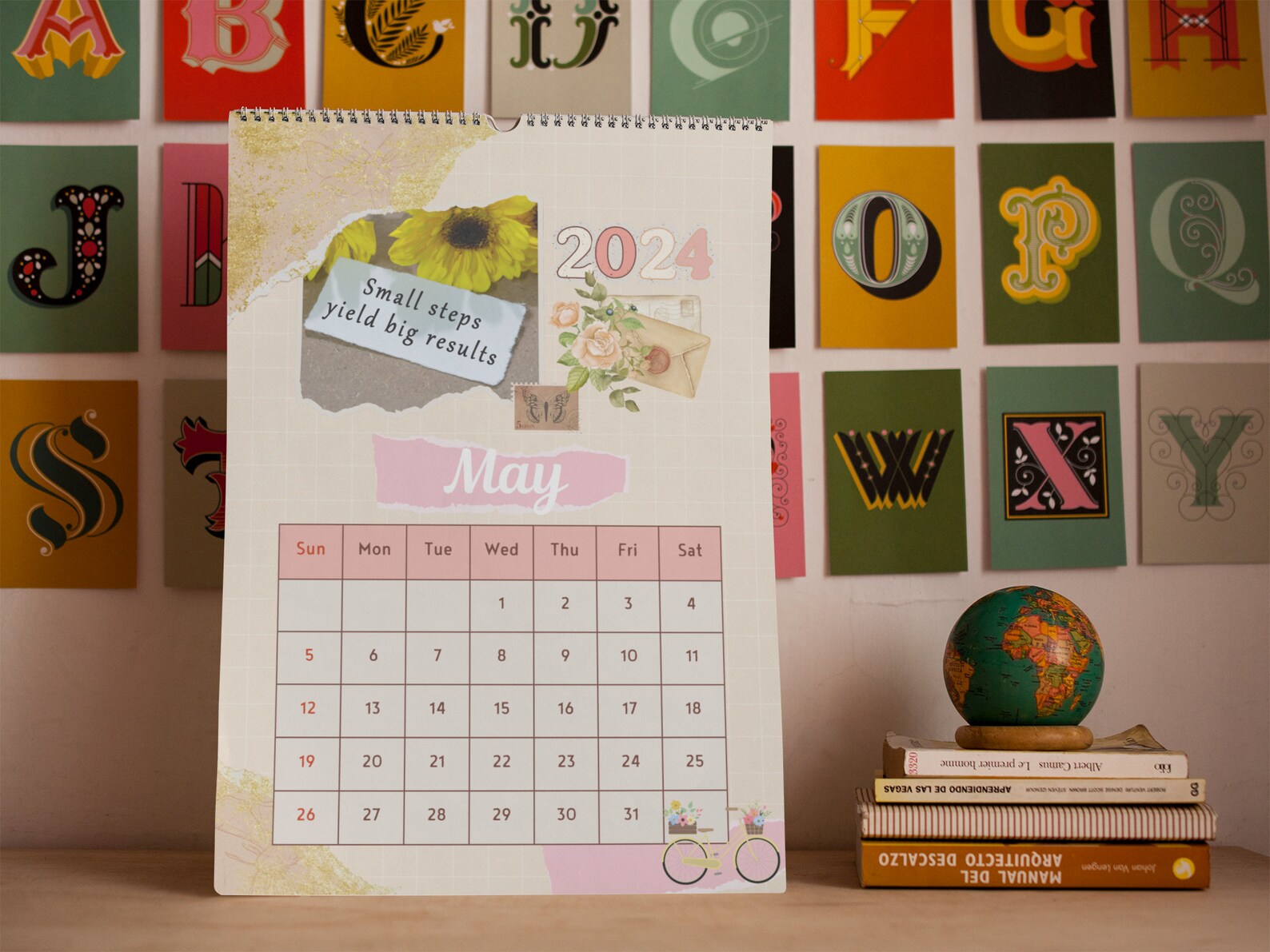 Positive Quotes Calendar 2024, 2024 Digital Calendar, Inspiration