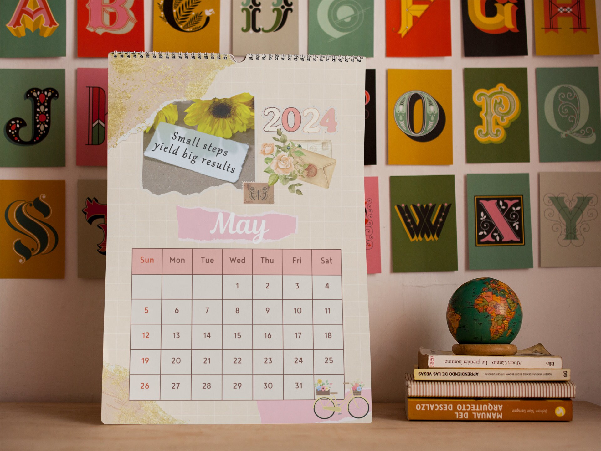 Positive Quotes Calendar 2024, 2024 Digital Calendar, Inspiration