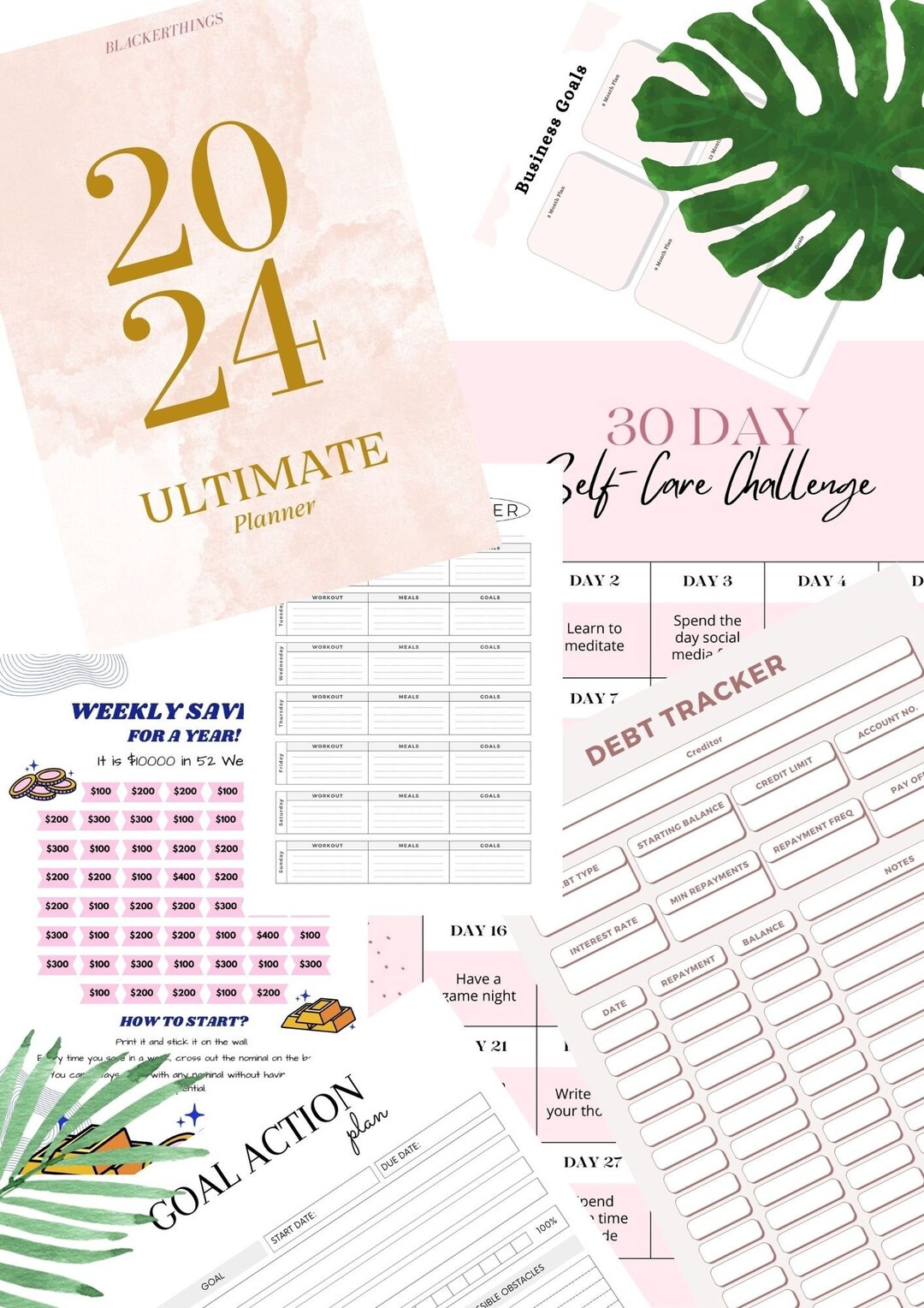 2024 Ultimate Digital Planner - Etsy