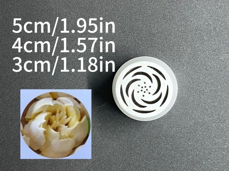 Large Pastry Tulip Nozzle for Stunning Cake Decor Cupcake & Marshmallow Icing Tips zdjęcie 1