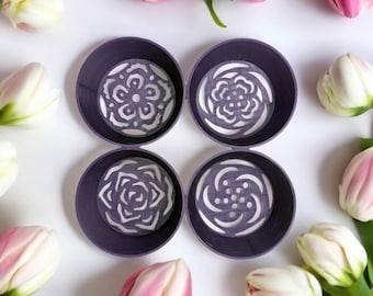 Ensemble de 4 grandes buses pour décorations de gâteaux, outil de glaçage à la guimauve pour cupcakes, poche professionnelle pour fleurs, buse de confiserie