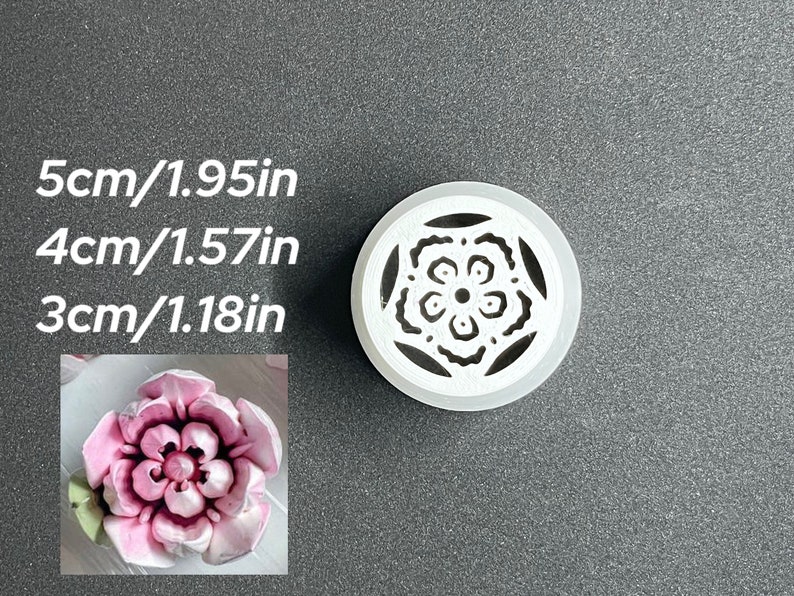 Taarttulpmondstuk voor indrukwekkende taartdecoraties Cupcake & Marshmallow Icing Tip voor het decoreren van Oekraïense bloemen-botercrème-afwerking afbeelding 1