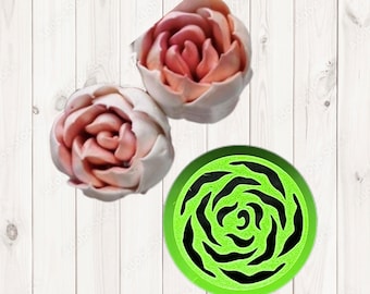 Rose Pastry Nozzle Large for Elegant Cupcake Decorating - High-Quality Icing Piping Tool Frosting Decoration & Marshmallow Piping