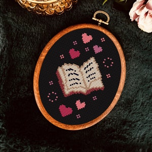 Cross stitch pattern PDF - Love spells - enchanted witchy creepy spells love modern cross stitch