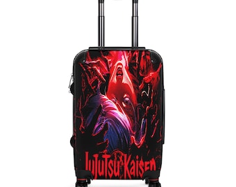 Jujutsu Kaisen Sukuna Gesicht Koffer | Anime Rollgepäck