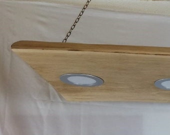 einzigartige Deckenlampe Holz Hängelampe Pendellampe Pendelleuchte massive Eiche geölt gewachst Unikat