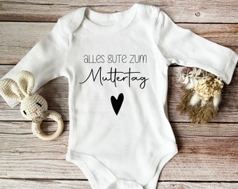 Baby / Baby Body / Personalisiert / Geschenk / Geburt / Geburtstag / Name / Body mit Wunschtext / Schwangerschaft / Muttertag