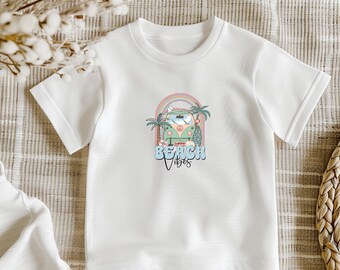 Baby / Baby T-shirt / Personalized / Gift / Birth / Birthday / with motif / Name / Announce pregnancy / Beach / Surf