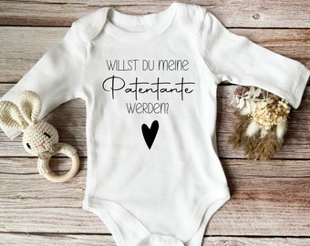 Baby / Baby Body / Personalisiert / Geschenk / Geburt / Geburtstag / Name / Body mit Wunschtext / Schwangerschaft / Patentante