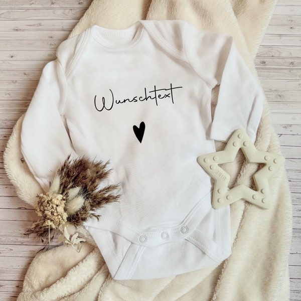 Baby / Baby Body / Personalisiert / Geschenk / Geburt / Geburtstag / mit Motiv / Name / Body mit Wunschtext / Schwangerschaft