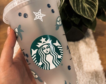 Starbucks Cup | TURTLE  | aesthetic   | Cold Cup | 700ml