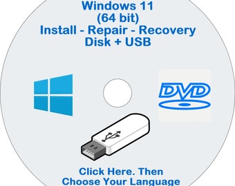 Article 45 : Disque Windows 11 + USB 64 bits