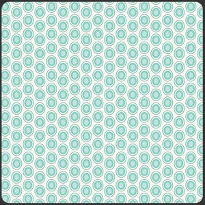 Oval Elements Mist-stof op maat gesneden + quiltkatoen