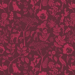 SALE Art Gallery Flora and Fauna Foresta Fabric By The Yard + Foresta Fusion Collection + Art Gallery Clearance + Quilting Cotton Sale