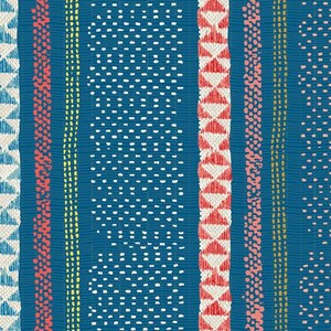 SALE Art Gallery Fabrics Woven Trails Ocean Fabric By The Yard + Sun Kissed Collection + Art Gallery Clearance Fabric + Cotton Sale