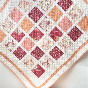 Baby Girl Quilt Kit + Charm Pack Quilt Kit + Pattern Sold Separately From Maple Cottage Designs
