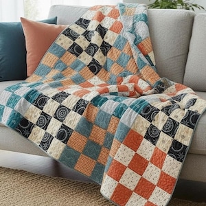 Zestaw do patchworku PRECUT St. Louis Patch + kolekcja Luna i Laurel